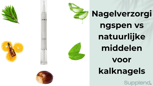 Nagelverzorgingspen vs natuurlijke middelen voor kalknagels