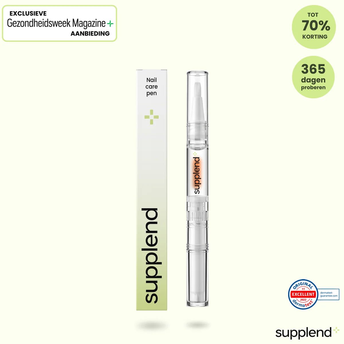Supplend Nagelverzorgingspen Gezondheidsweek aanbieding